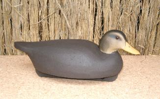 Cork Gunning Decoy- black duck