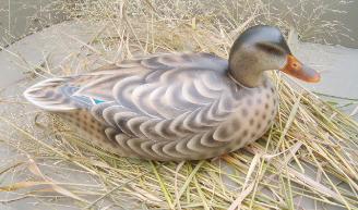 Cork Mallard Decoy